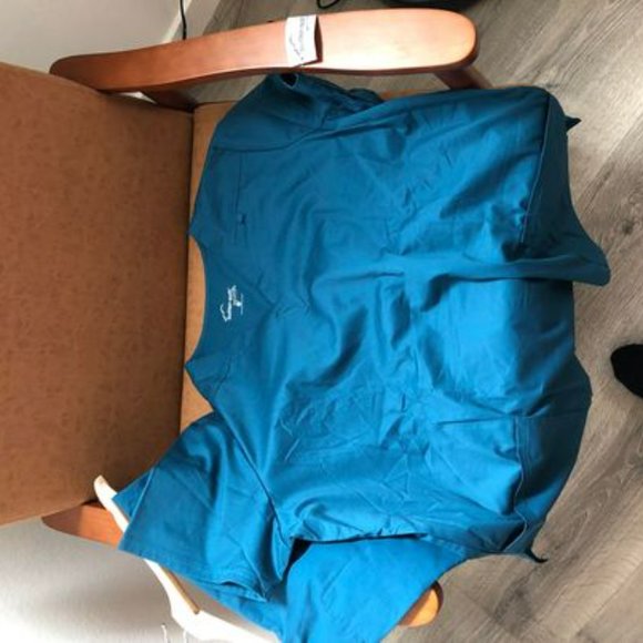 Teal Women's Scrubs 2x Top 3x Bottom - Picture 2 of 2